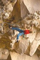 Climbing the diverse Taos rock